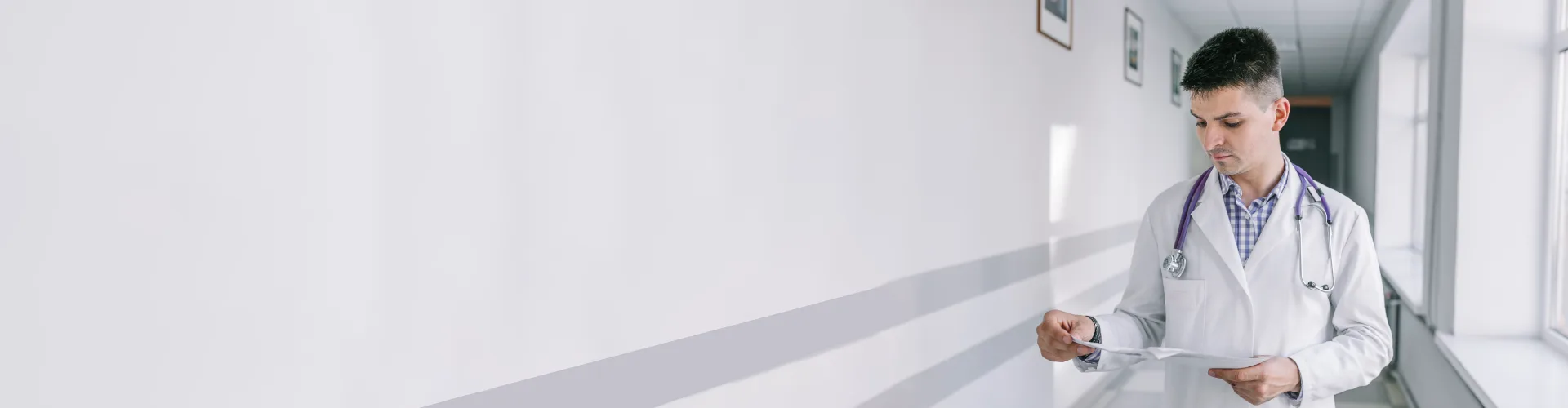 Professional Australian doctor providing telehealth consultation