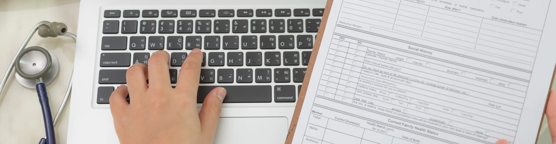 Professional Australian doctor providing telehealth consultation