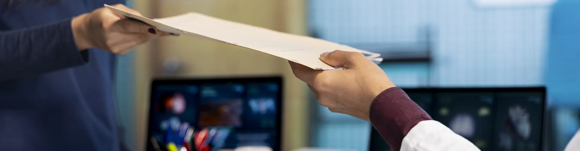 Professional Australian doctor providing telehealth consultation