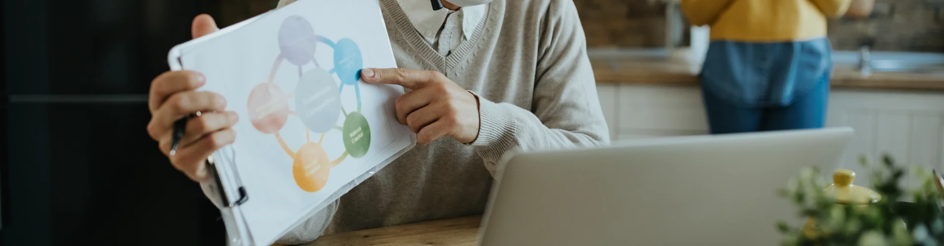 Patient reviewing long term medication records on a secure healthcare app with privacy settings enabled