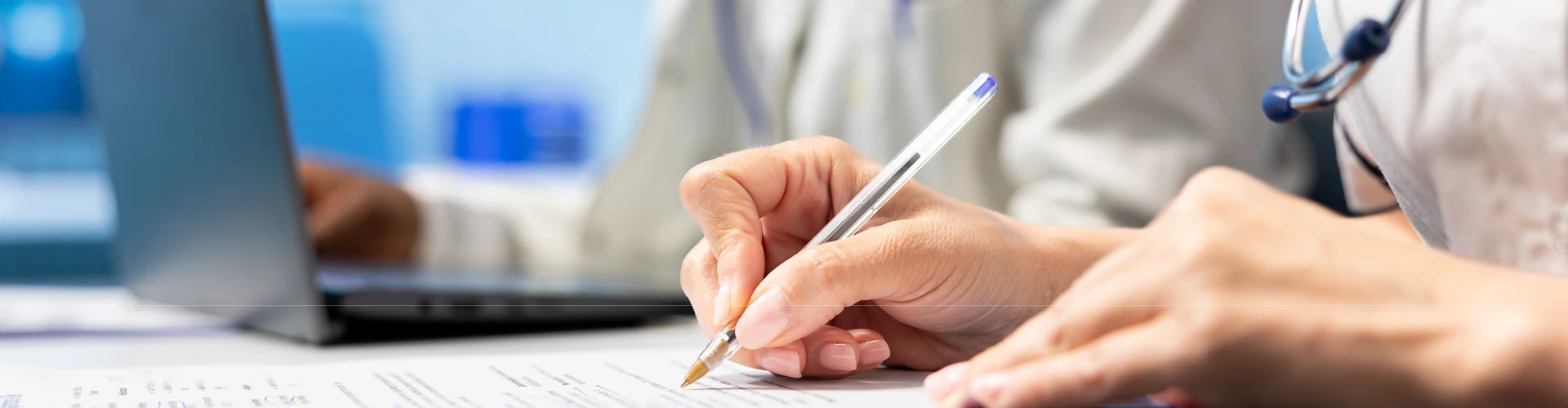 Patient requesting an electronic prescription renewal through a secure online healthcare platform for ongoing preventive care