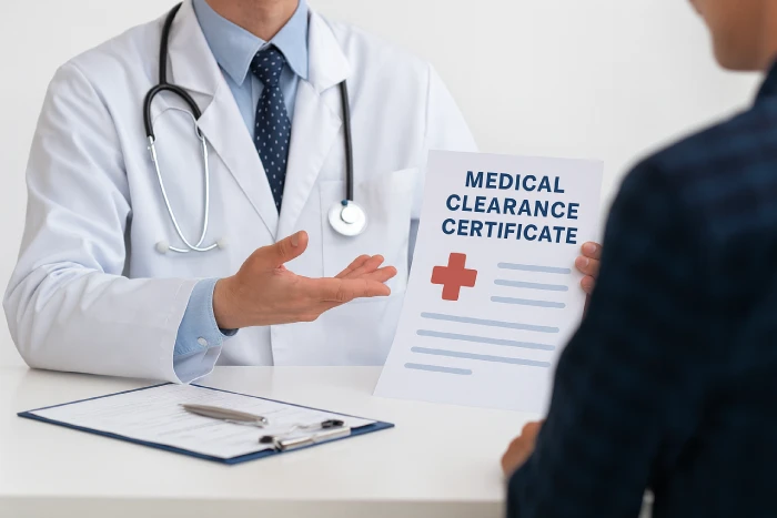 When Do You Need a Medical Clearance Certificate