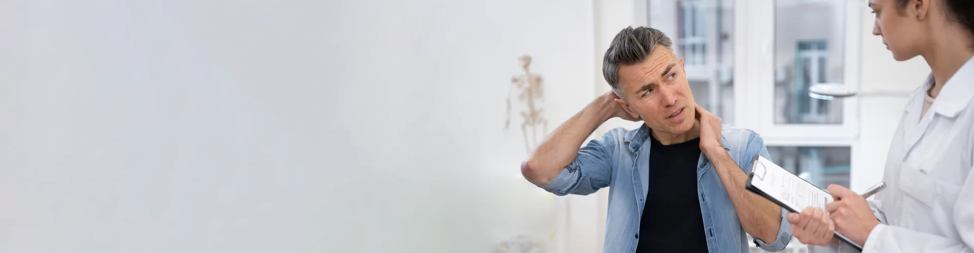 Professional Australian doctor providing telehealth consultation